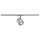 ENOLA_C Spot, rund, silber- grau, 9W LED, 3000K, 55°, inkl. 1P.-Adapter