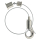 Abhängeset mit großen Haken-Gripper, Drahtseil ø1,8mm, L = 1500mm