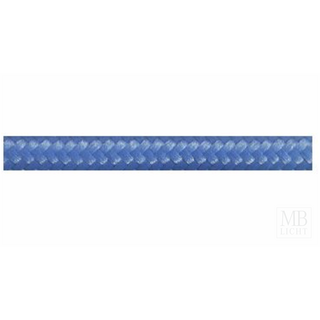 Textilkabel / Stoffkabel 3x0,75 mm | RAL 5012 himmelblau