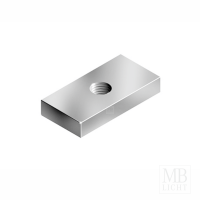 Nutenstein | Gewindeplatte 30x18x8 mm M8 Gewinde | Stahl...