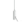 G-12-12 - Drahtseilhalter Gripper 12; SE; M4i, weiß,  max. Drahtseil ø1,2mm