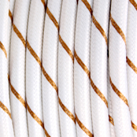 Textilkabel / Stoffkabel 3x0,75 mm² | Rund Fantasia...