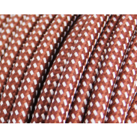 Textilkabel / Stoffkabel 3x0,75 mm² | Rund Elite...