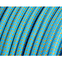 Textilkabel / Stoffkabel 3x0,75 mm² | Rund Elite...