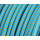 Textilkabel / Stoffkabel 3x0,75 mm² | Rund Elite Turkis Gold