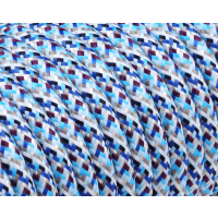 Textilkabel / Stoffkabel 3x0,75 mm² | Rund...