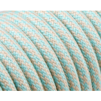 Textilkabel / Stoffkabel 3x0,75 mm² | Rund Abaca...