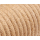 Textilkabel / Stoffkabel 3x0,75 mm² | Rund Natürliche Jute 8mm