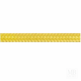 Textilkabel / Stoffkabel 3x0,75 mm | RAL 1018 gelb