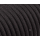 Textilkabel / Stoffkabel 3x0,75 mm² | Rund Abaca Farben Schwarz