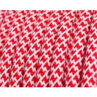 Textilkabel / Stoffkabel 3x0,75 mm² | Rund Abaca...