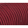 Textilkabel / Stoffkabel 3x0,75 mm² | Rund Standardfarben Weinrot