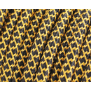 Textilkabel / Stoffkabel 3x0,75 mm | Rund Quadrat...