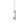 G-15-72 - Drahtseilhalter Gripper 15 SE M4, mit Sicherungsmutter, vernickelt, max. Seil ø1,5mm