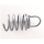 Spiralanker, Draht, L=45mm, ø22mm, Edelstahl, enge Windungen