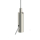 G-20-07-8A - Drahtseilhalter Gripper 20 SE M8i mit GS M8, Außengewinde 8mm, vernickelt; max. Seil Ø2,0mm
