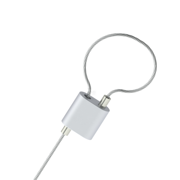 Schlaufen-Gripper für Drahtseil ø2,0mm - 2,5mm