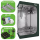 Growbox Komplettset für 9 Pflanzen, 100x100cm, 2x Lucilu Shuttle 6 480W