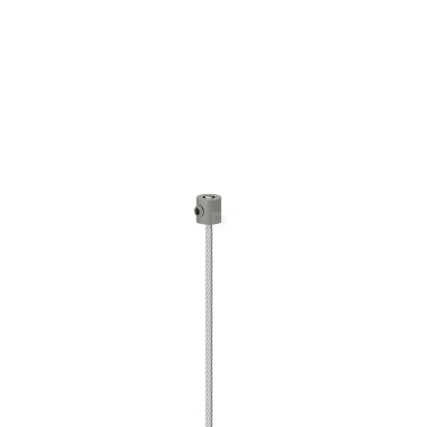 Schraubnippel ø8mm x 8mm, zweiteilig, für Drahtseile ø1,8mm - ø3,0mm