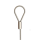 Drahtseil ø 1,5mm, 6x7 + 1 SE, 1770N/mm², mit Schlaufe, Lg = 5000mm