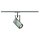 EURO SPOT INTEGRATED LED, silbergrau, 13W, 3000K, 24°, inkl. 1P.-Adapter