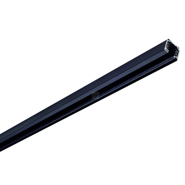 EUTRAC 3-Phasen Stromschiene 1m, schwarz | 25-102