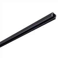 EUTRAC 3-Phasen Stromschiene 1m, schwarz | 25-102
