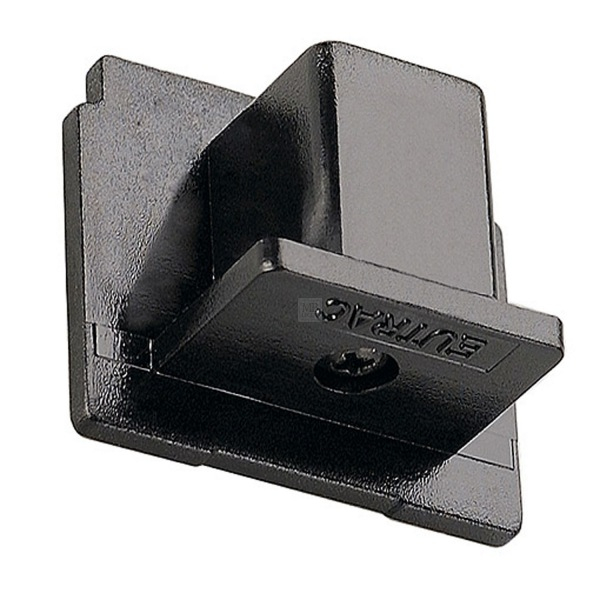 EUTRAC Endkappe für 3-Phasenschiene, schwarz | 555 0 1217 2