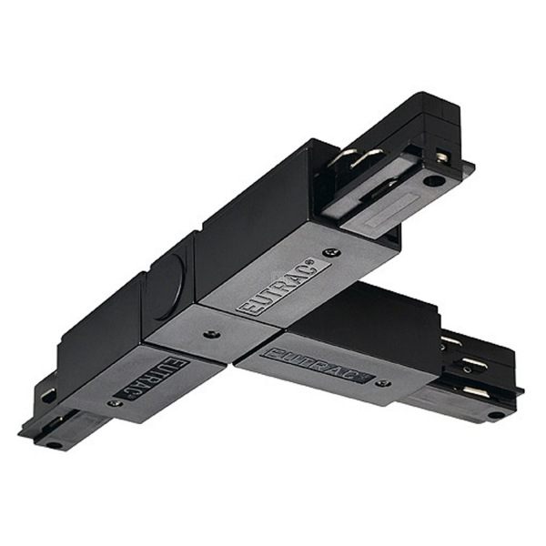 EUTRAC T-Verbinder Schutzl. innen rechts für 3~, schwarz | 555 1 1212 2