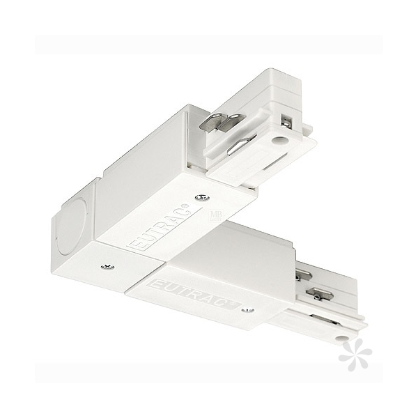 EUTRAC Eckverbinder Schutzl. innen, weiss | 555 1 1210 6