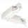 EUTRAC Eckverbinder Schutzl. innen, weiss | 555 1 1210 6