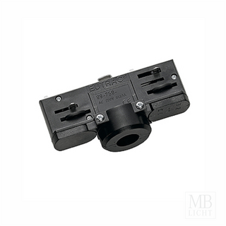 EUTRAC 3-Phasen Stromschienen- adapter, schwarz inkl. Montagezubehör | 99-759-2