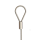 Drahtseil ø 1,0mm, 6x7 + 1 SE, 1770N/mm², mit Schlaufe, Lg = 3000mm