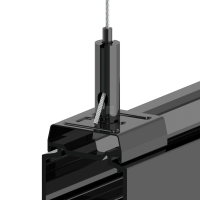 Drahtseilhalter Gripper 15 SE mit Stromschienenclip passend für Eutrac; max. Seil Ø1,5mm