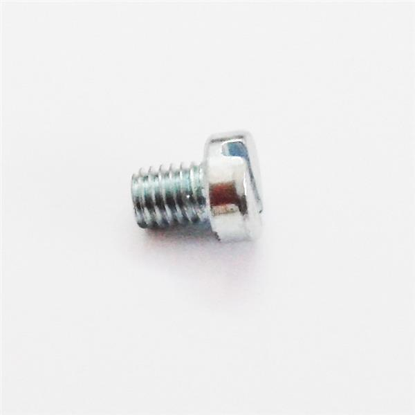 Linsenkopfschraube mit Schlitz M4 x 6mm; verzinkt