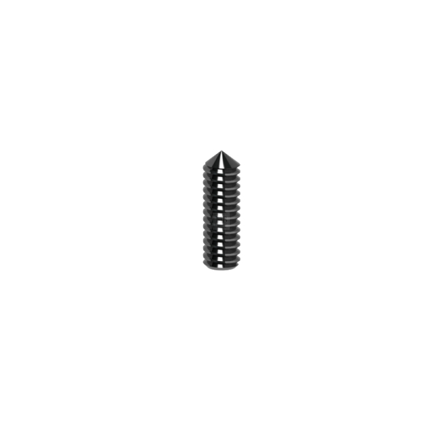 Gewindestift M4x18, DIN ISO 4027 (DIN 914), 45H, blank (schwarz)