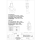 G-12-01 - Drahtseilhalter Gripper 12 Haken; mit Aushängesicherung; vernickelt; Arbeitslast 10kg max., Seilø1,2mm