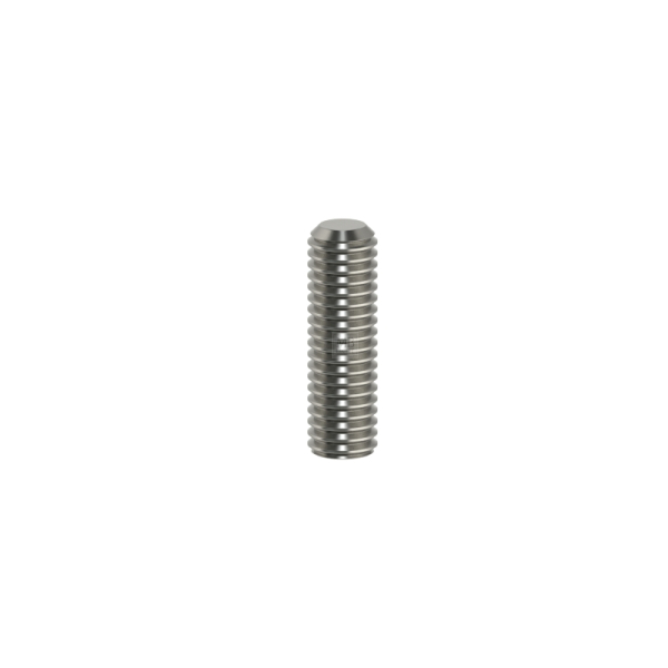 Gewindestift M8x50, DIN ISO 4026 (DIN 913), 45H, blank (schwarz)